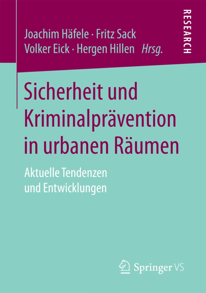 Referenz für die Betreuung eines Herausgeberbandes über Sicherheit und Kriminalprävention